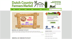 Desktop Screenshot of delawarefarmersmarket.com